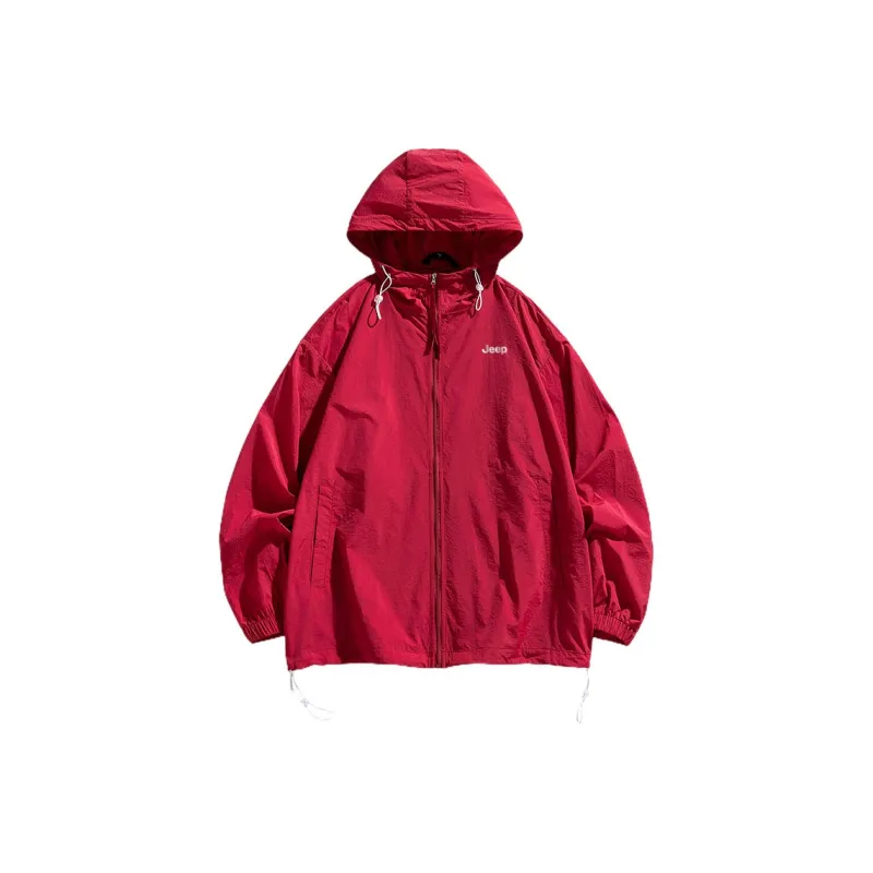 Jeep Super Light Breathable Quick Dry UV Protection Long Sleeved Sun Protection Clothing Unisex-6