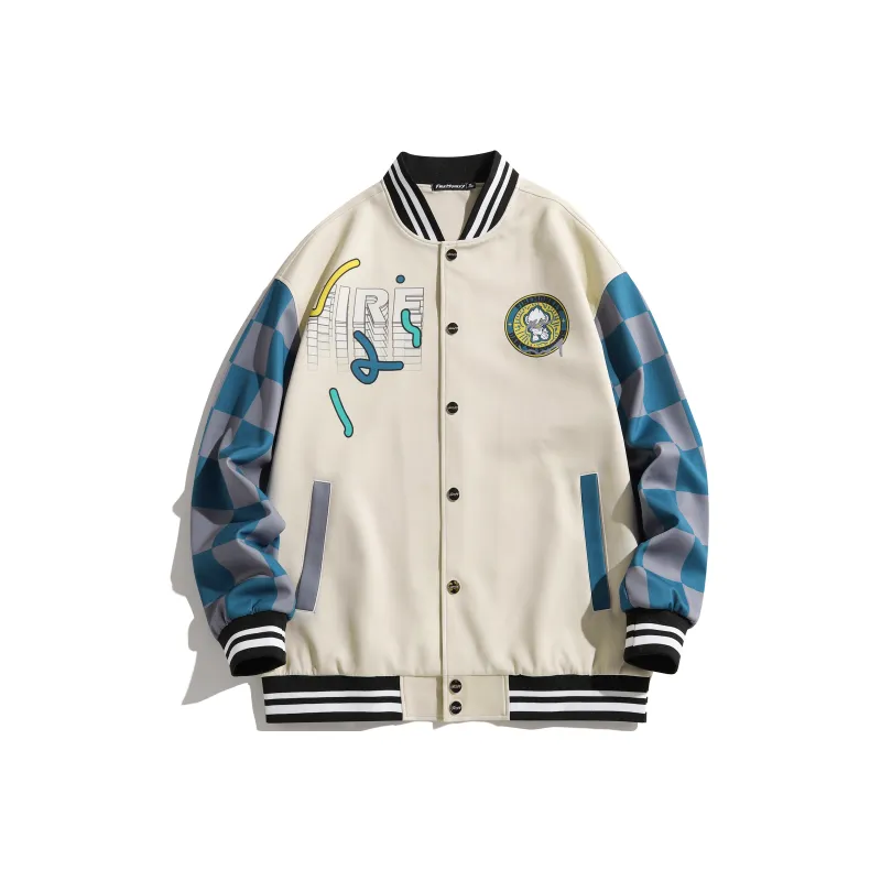 FireMonkey Baseball Jacket Fall Winter Unisex-0