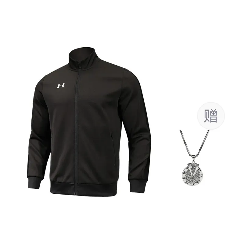 Under Armour Jackets Coats Unisex Black Comes With Necklace-0