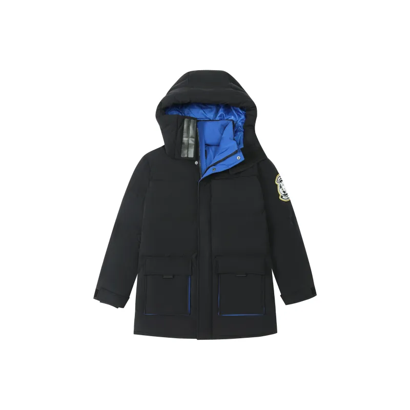 CAMEL Warm Fleece Series Down Jacket Men's-4