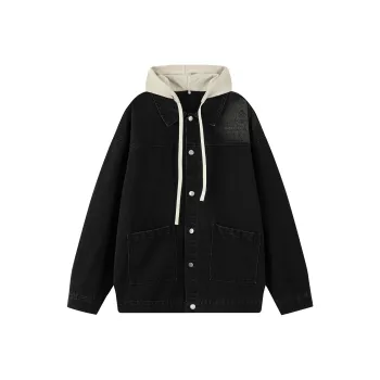 GWAF Denim Jackets Unisex Black