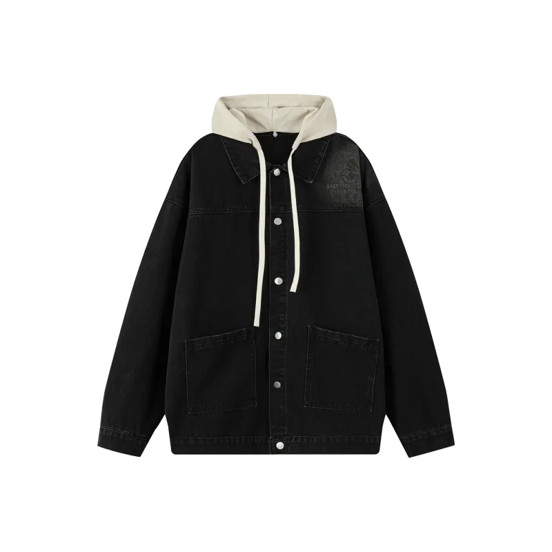 GWAF Denim Jackets Unisex Black-0