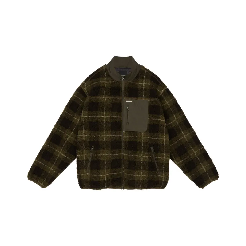 WASSUP Velvet Jackets Unisex Green-0