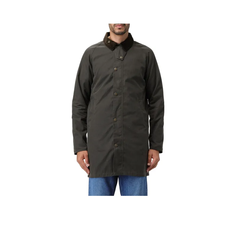 BARBOUR Macklow Wax-coated Cotton Jacket-0