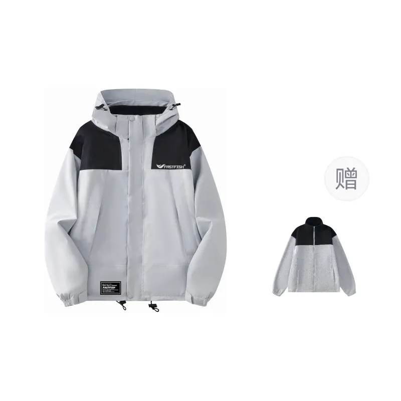 FASTFISH Waterproof And Windproof Windbreaker Jacket Unisex-0