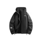 Black Fleece-Lined and Thickened