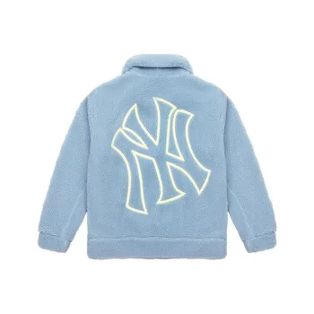 MLB Velvet Jackets Unisex Light Blue