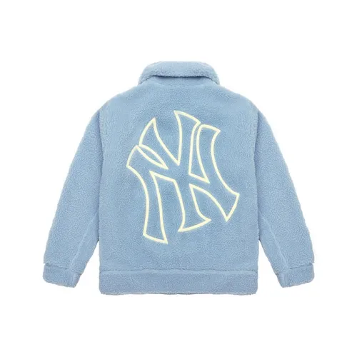 MLB Velvet Jackets Unisex Light Blue