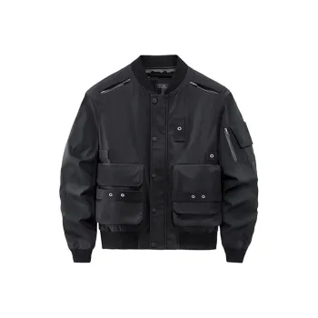 VIP Baseball Jacket Spring And Autumn Men's Black