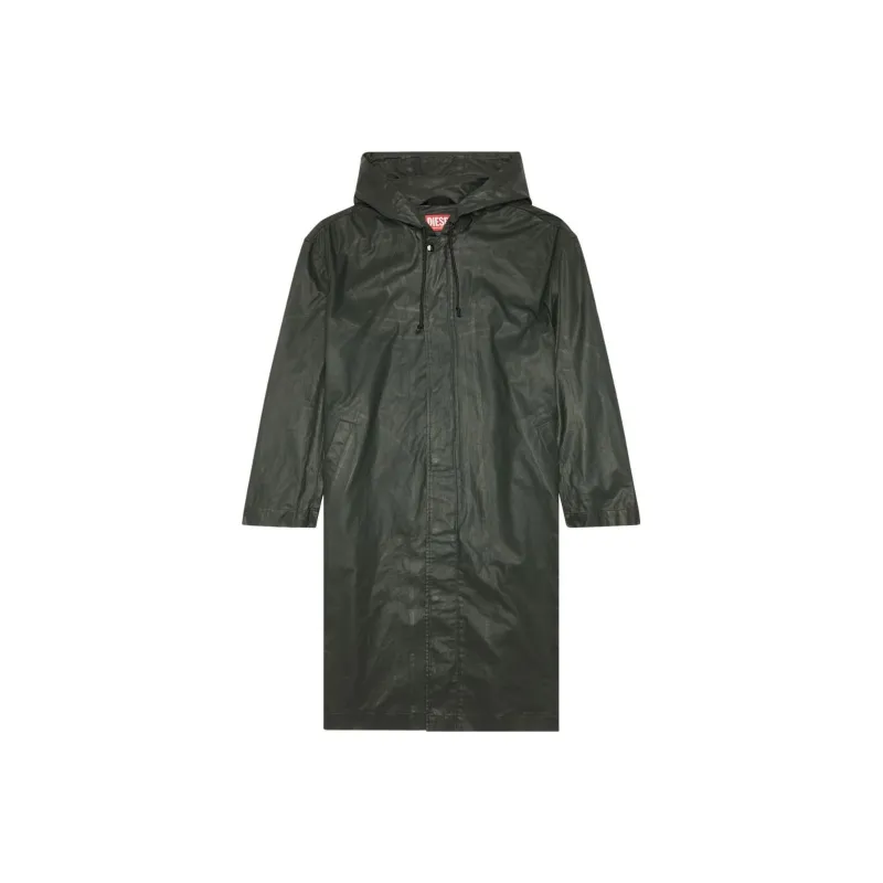 DIESEL J-Coat Hooded Long Jacket-0
