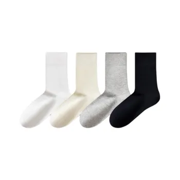 Temooues Mid Calf Socks Women's Combo Set