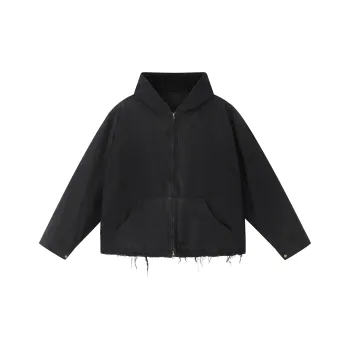 Fearless East Jackets Coats Unisex Faded Black