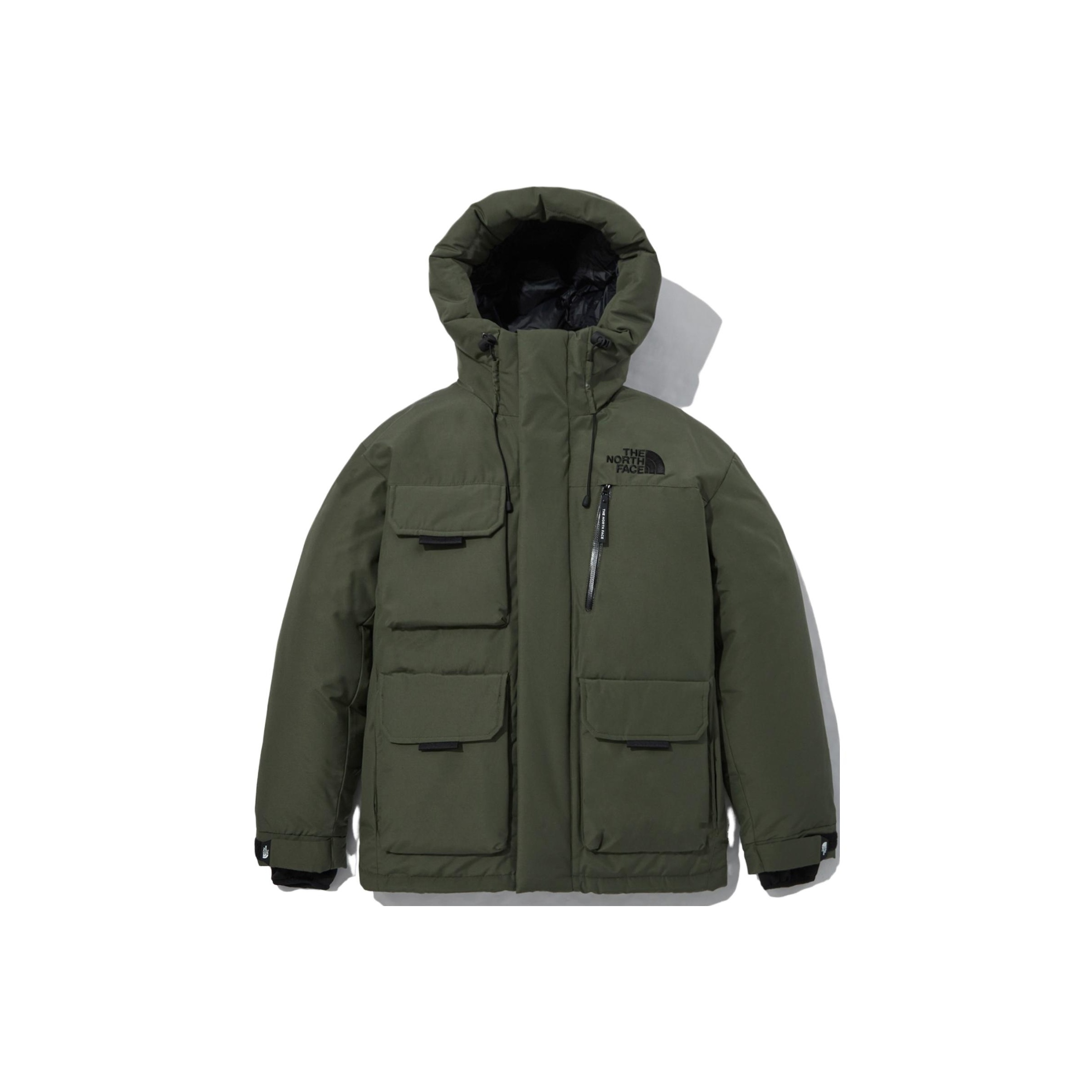 THE NORTH FACE Down Jacket Unisex Army Green - POIZON