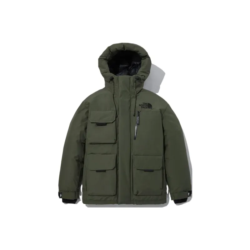 THE NORTH FACE Down Jacket Unisex Army Green-0
