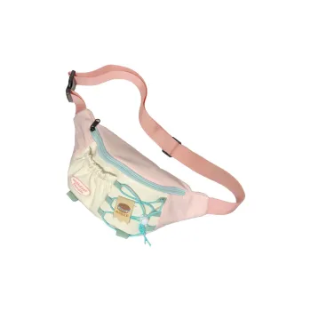 MOK Nylon Crossbody Bag Regular Women's Pink/Blue/Yellow