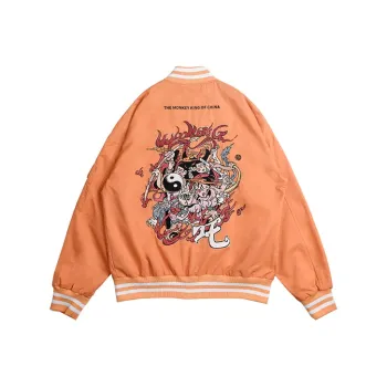 WOOKONG Baseball Jerseys Unisex Orange