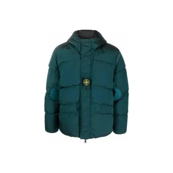STONE ISLAND Reversible Hooded Down Jacket