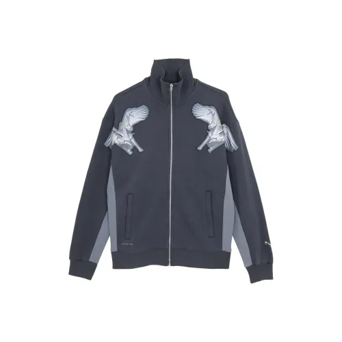 PUMA PUMA X Empty Mountain Base Co branded Model Jacket Unisex Gray