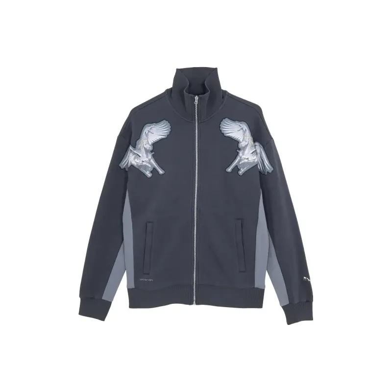 PUMA PUMA X Empty Mountain Base Co branded Model Jacket Unisex Gray-0