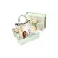 Bag+Mugwort Hammer+Massage Comb+Hand Cream+Eye Protection Stickers+Bouquet+Box
