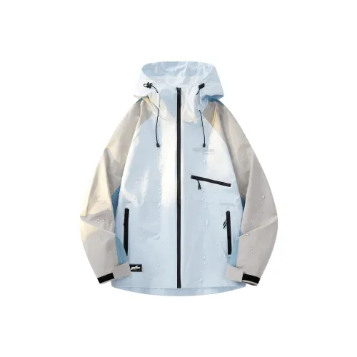 YOFVV Waterproof And Windproof To Keep Warm Windbreaker Jacket Unisex