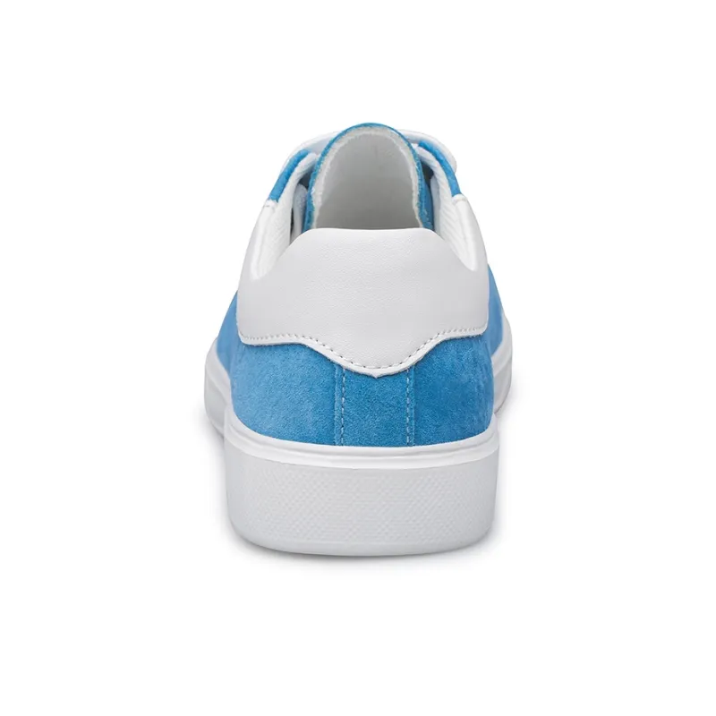 Wen Nai Low Top Skateboard Shoes Men's Blue-4