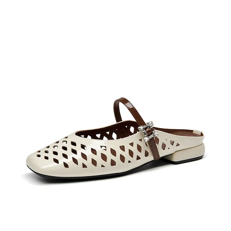 FIVE PLUS Slip Resistant Closed Toe Slippers Women's-1