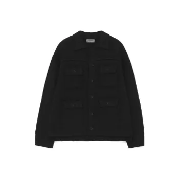 Yohji Yamamoto Long Sleeved Buttoned Jacket
