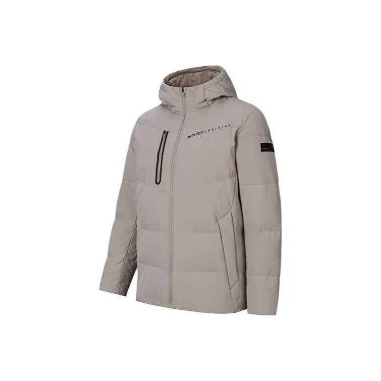 Anta Variety Training Collection Down Jacket Men's Charlotte Gray-0