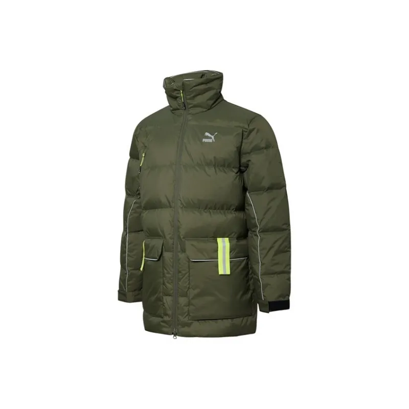 PUMA Sports Life Collection Down Jackets Men Army Green-0