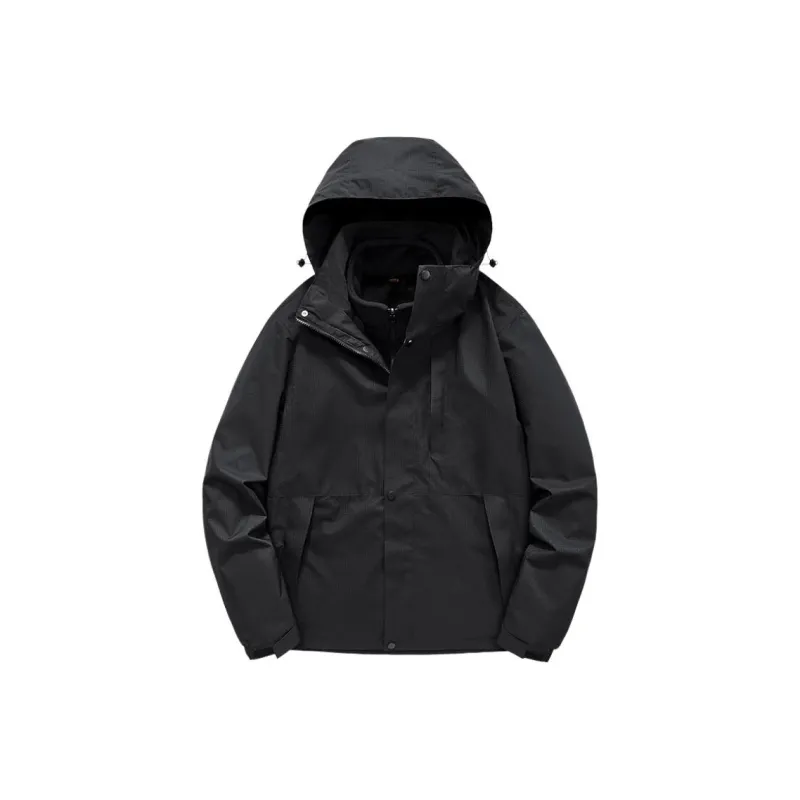 JEEP SPIRIT Waterproof And Windproof To Keep Warm Windbreaker Jacket Men's-5