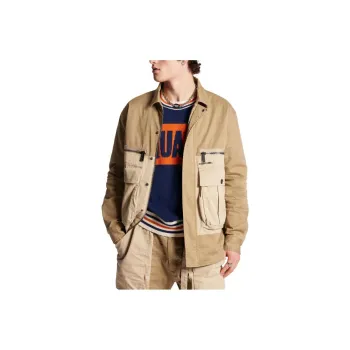 DSQUARED 2 Logo Plaque Flap Pocket Jacket