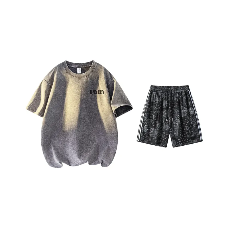 Qnxeey Casual Sportswear Unisex-3