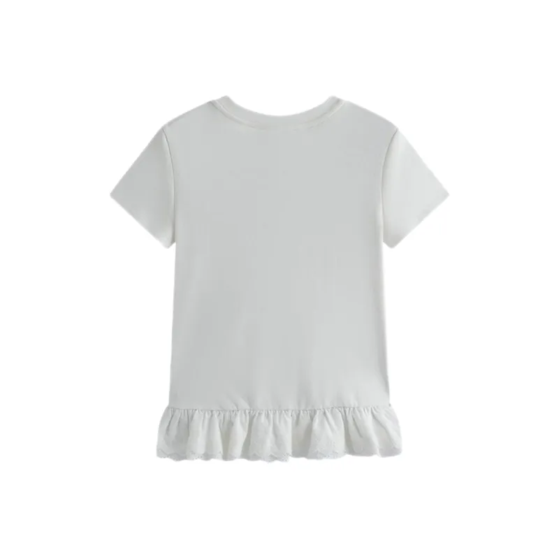 ABBY GODDESS T Shirt Women's White-1