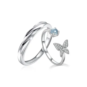 MINGTAIZHUBAO S925 Silver Rings Unisex