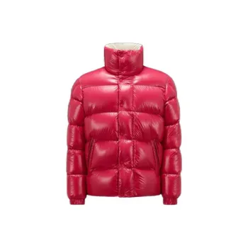 Moncler Dervox Series Down Jackets Men Pink