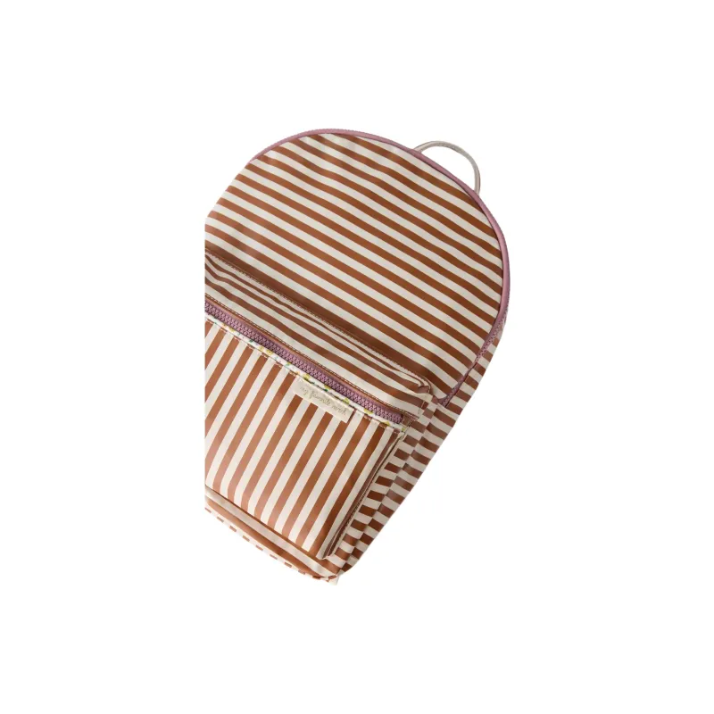 ZARA Polyurethane Backpack Kids' Brown-5
