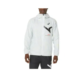 Asics AIM WIND BREAKER Jackets Men White