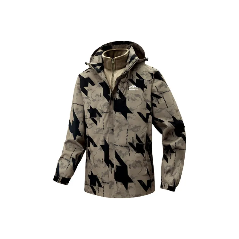 DOUBLEFISH Waterproof And Windproof Windbreaker Jacket Unisex-0