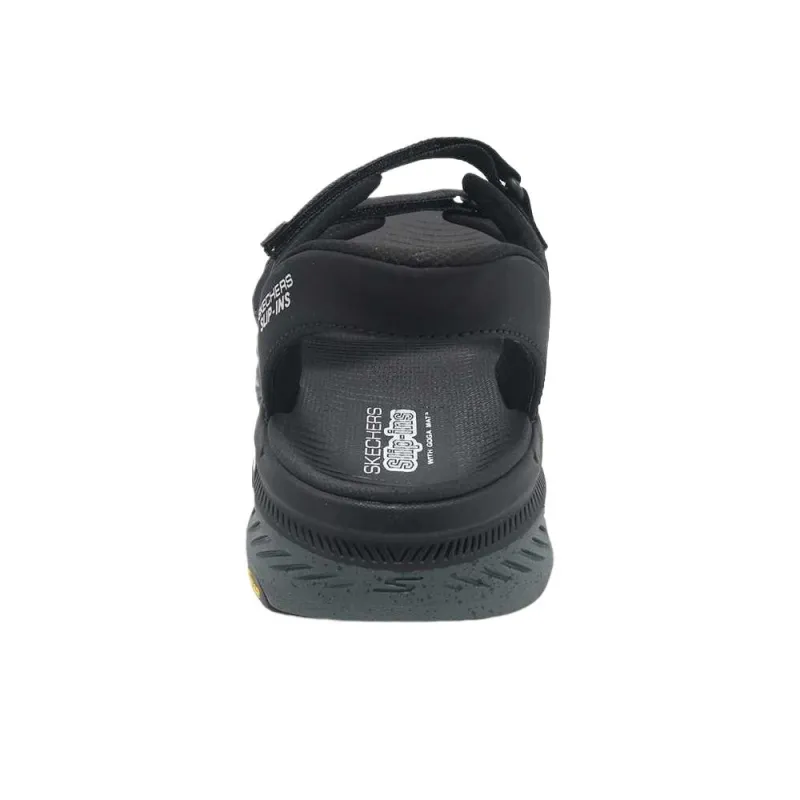 Skechers Max Cushioning Premier 2.0 One Strap Sandals Men's Black-3