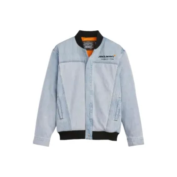 Mclaren X Levis McLaren Racing Co branded Edition Jackets Men Light Blue
