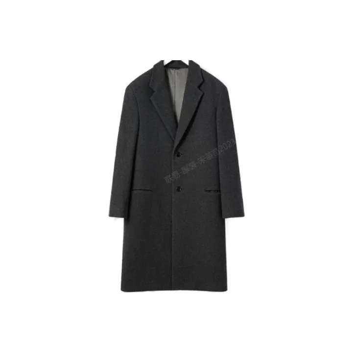 Lemaire Coats Unisex Light Gray-0