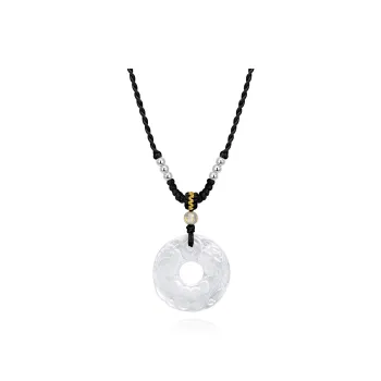Love Jewelry Natural Chalcedony Necklaces Unisex