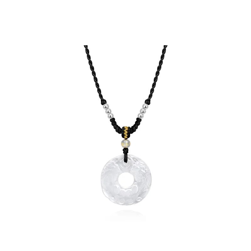 Love Jewelry Natural Chalcedony Necklaces Unisex-0