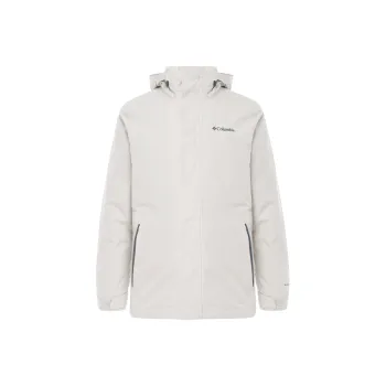 Columbia Waterproof And Windproof To Keep Warm Windbreaker Jacket Unisex Ecru