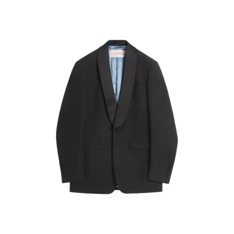 Valentino Single Breasted Blazer-0