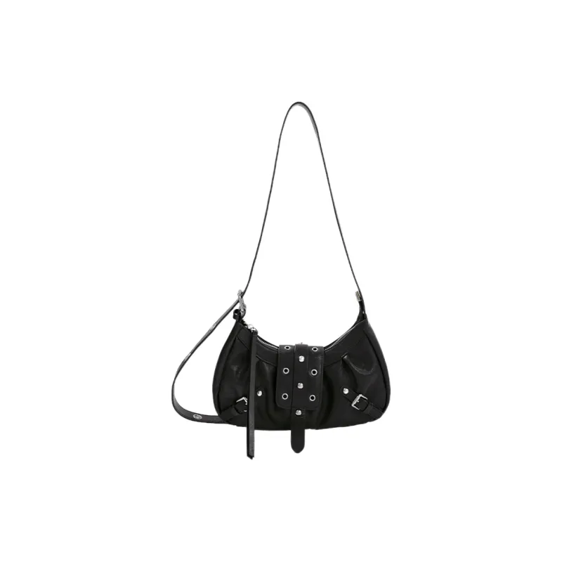 ANDFEEL Cow Leather Shoulder Bag Regular Women's Black-0