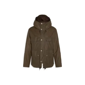 BARBOUR Pocket Detailed Durham Coat