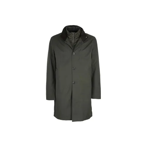 BARBOUR Coats Men Army Green
