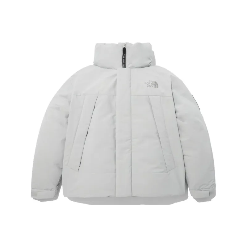THE NORTH FACE Puffer Jacket Unisex Light Gray-0